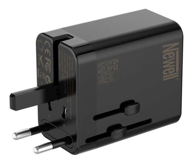 NEWELL Ładowarka sieciowa GaN travel adapter 65 W - 1337474 - zdjęcie 3